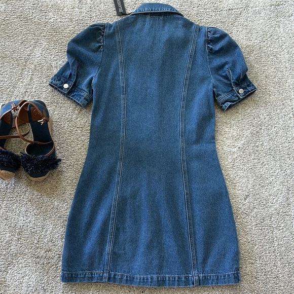 Blank NYC Walk In The Park Denim Dress - Picture 6 of 9